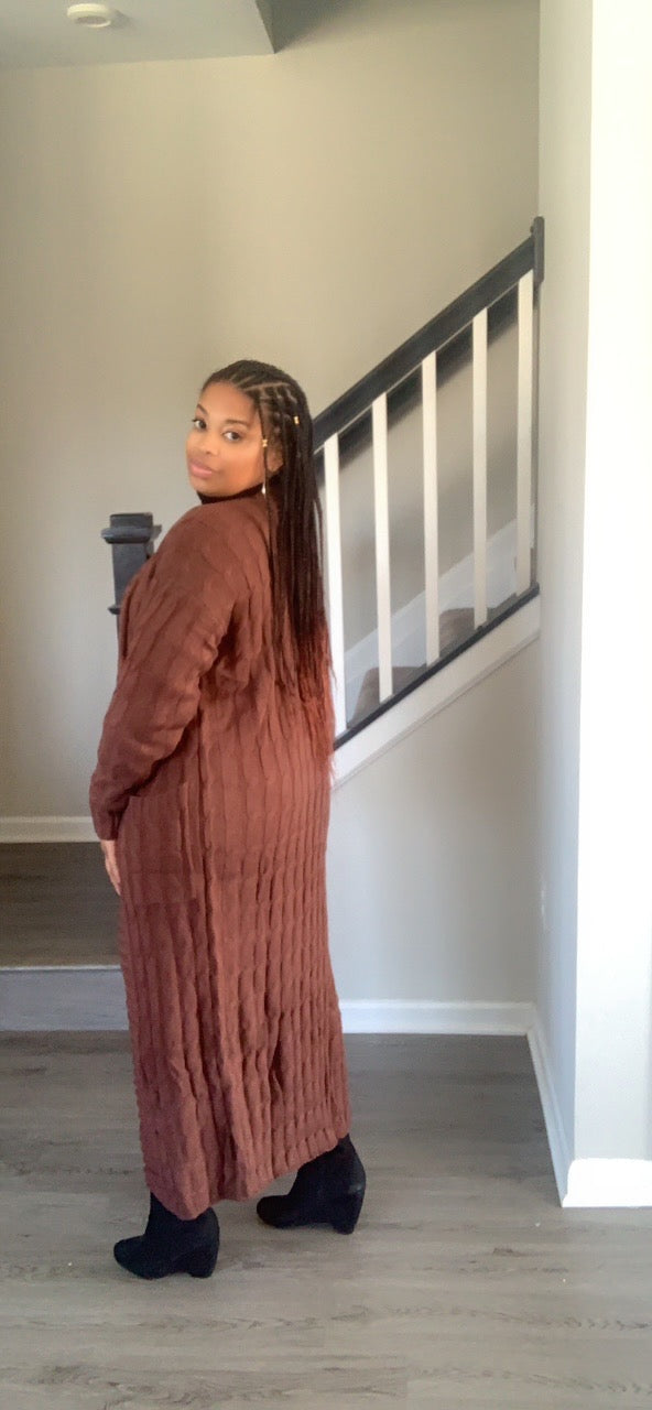 Mocha's Everyday Cardigan (Coffee)