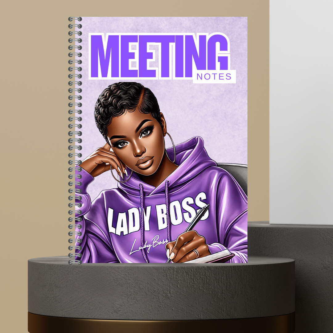 Made to Order Meeting Notes & To-Do/Tasks Journal - Customizable Writing Experience for Effective Planning and Organizing