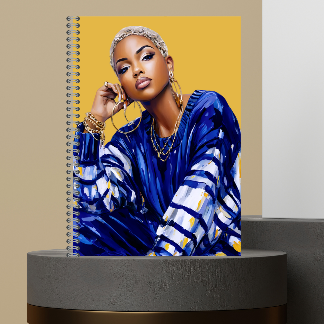 Short Bold and Classy Journal Covers for Women with Short Hair Hard Cover Journals