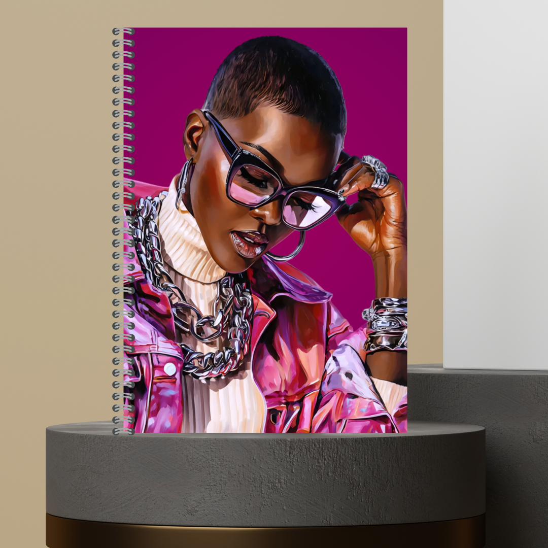 Short Bold and Classy Journal Covers for Women with Short Hair Hard Cover Journals