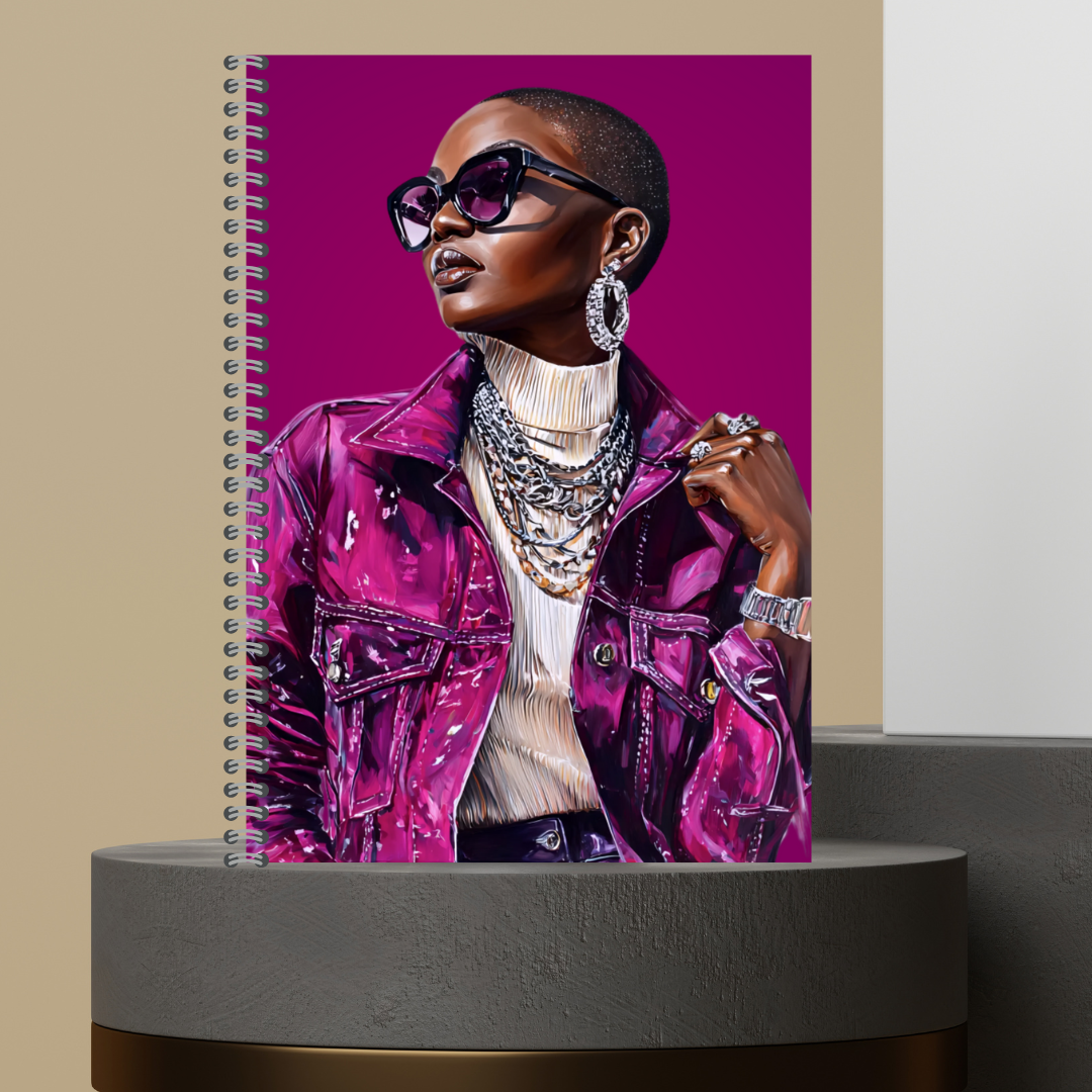 Short Bold and Classy Journal Covers for Women with Short Hair Hard Cover Journals