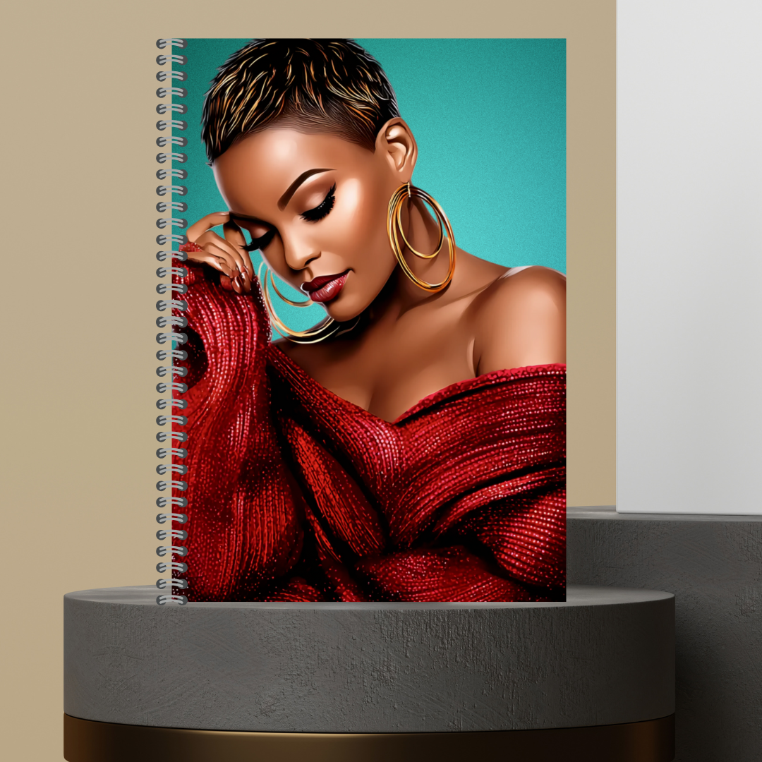 Short Bold and Classy Journal Covers for Women with Short Hair Hard Cover Journals