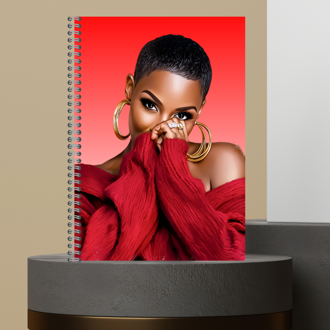 Short Bold and Classy Journal Covers for Women with Short Hair Hard Cover Journals