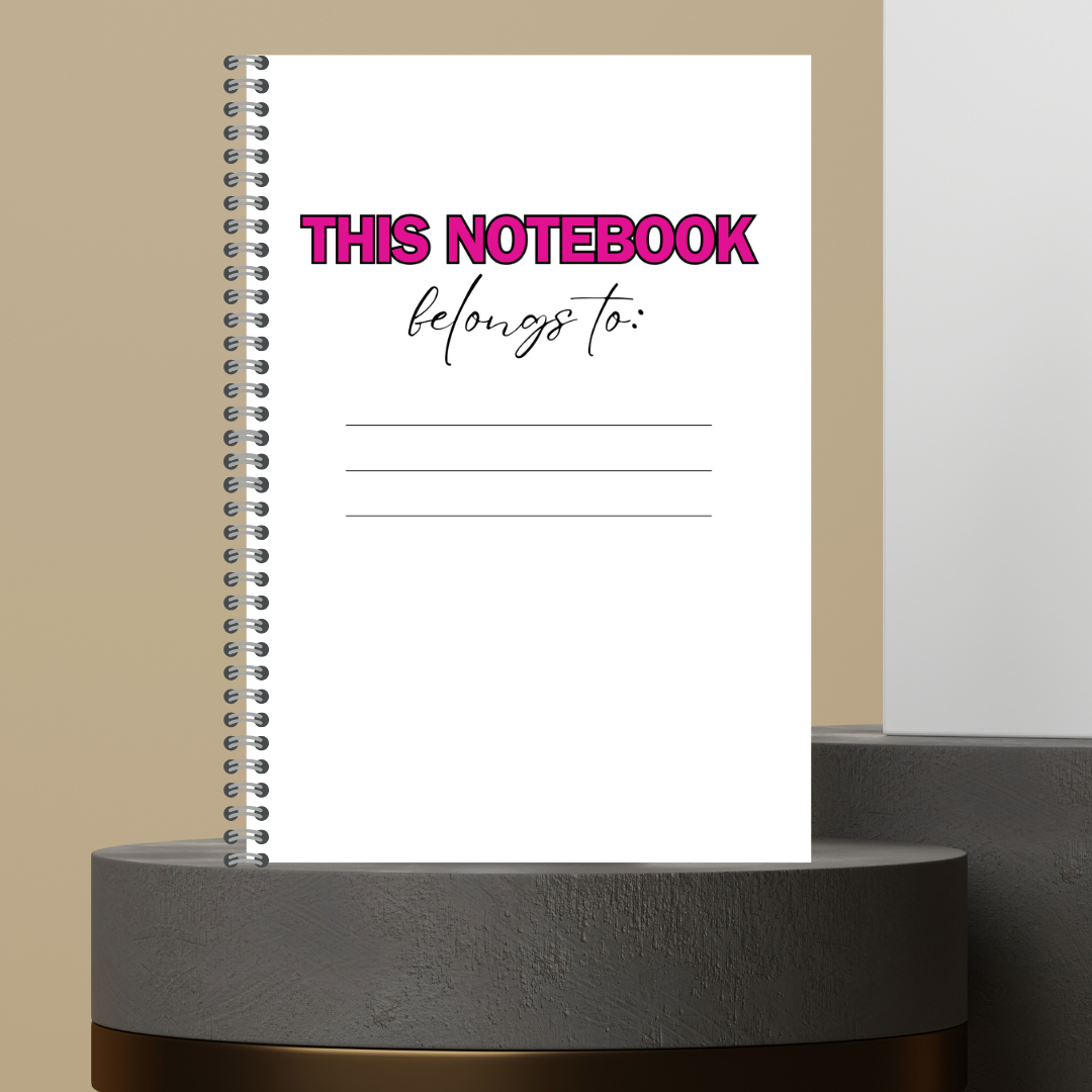 Made to Order Meeting Notes & To-Do/Tasks Journal - Customizable Writing Experience for Effective Planning and Organizing