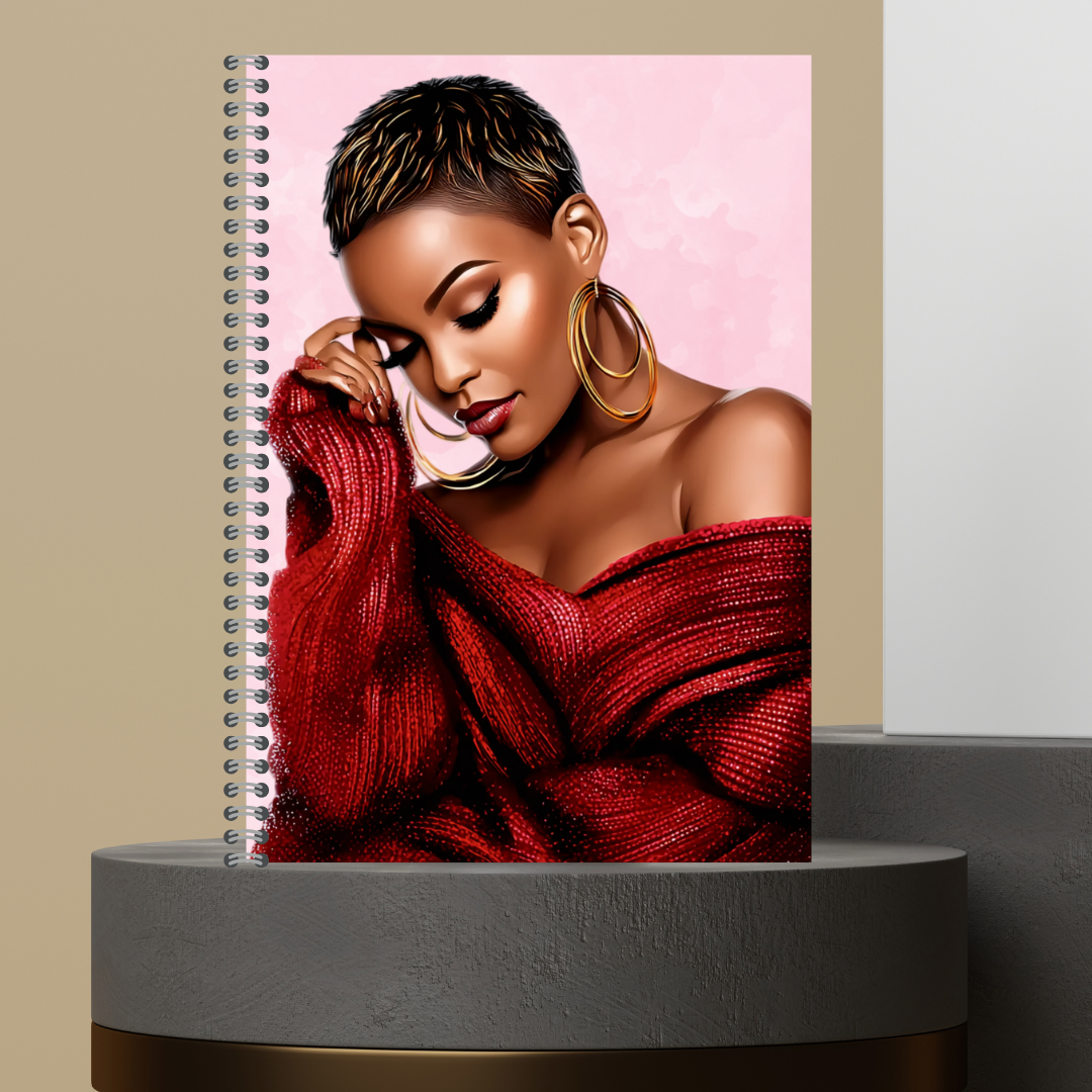 Short Bold and Classy Journal Covers for Women with Short Hair Hard Cover Journals