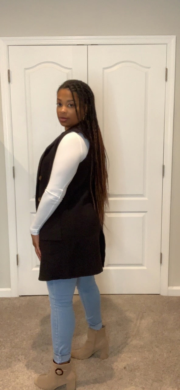 The Bailey Vest (Black)
