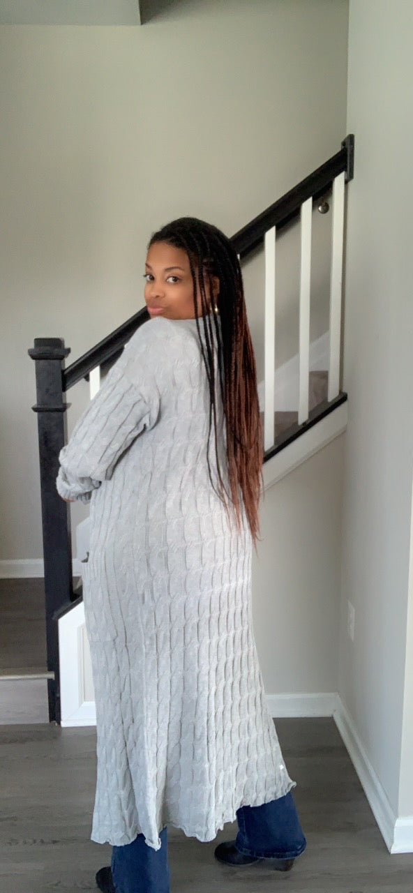 Mocha's Everyday Cardigan (Grey)