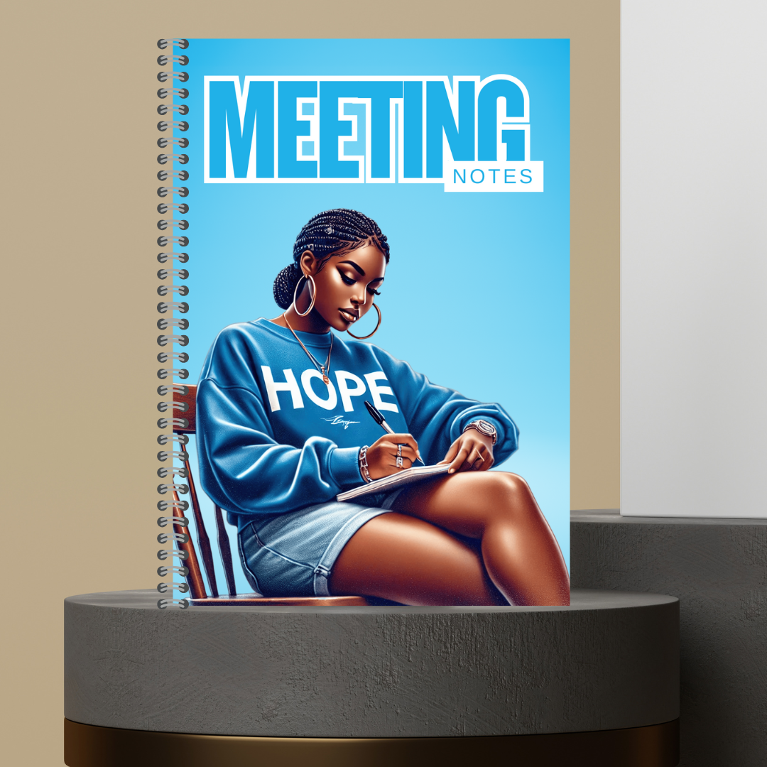 Made to Order Meeting Notes & To-Do/Tasks Journal - Customizable Writing Experience for Effective Planning and Organizing