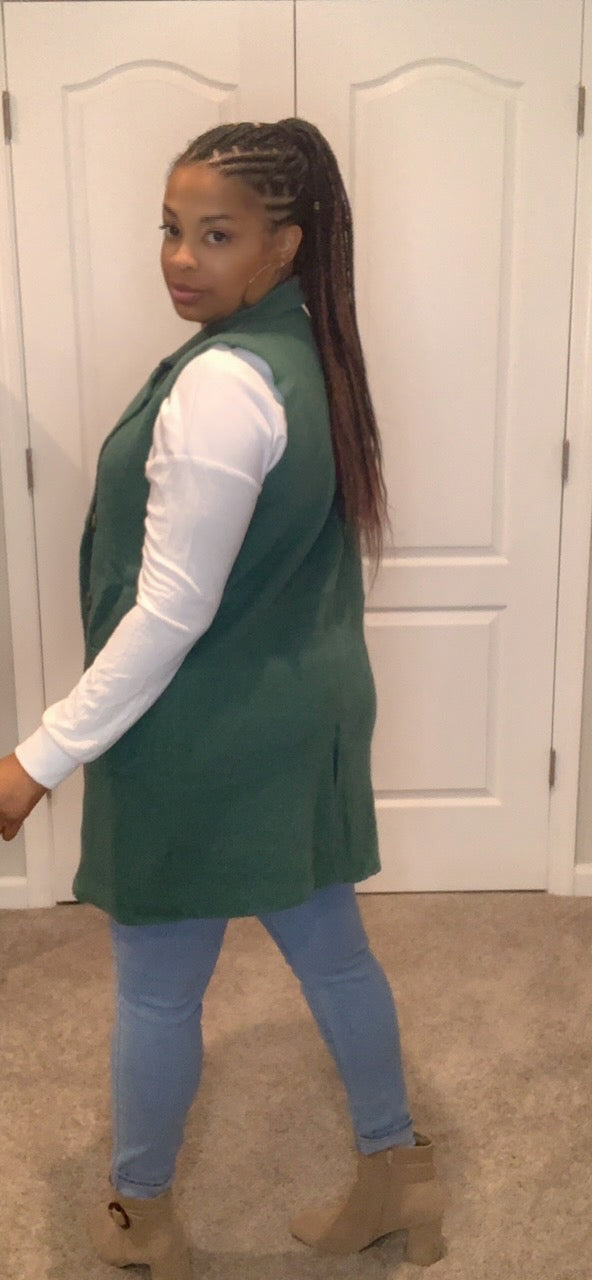 The Bailey Vest (Green)