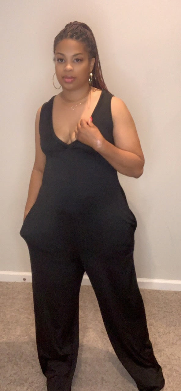 The Piper Jumpsuit (Black)