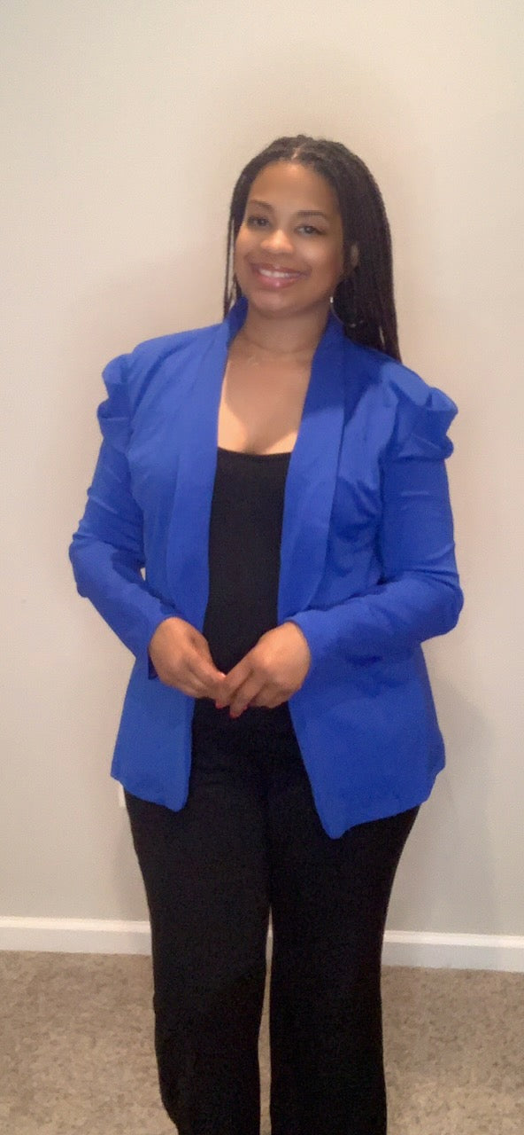 The Puff Girl Blazer (Blue)