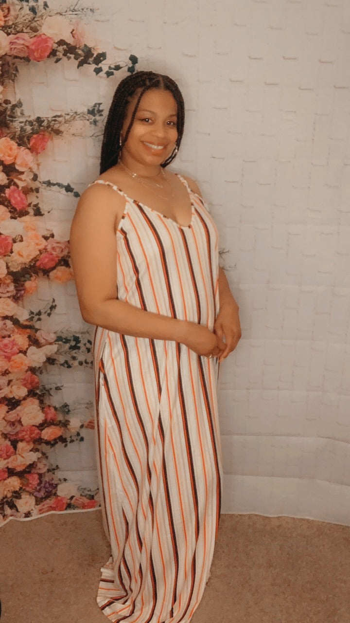 The Ariyah Maxi Dress (Beige)