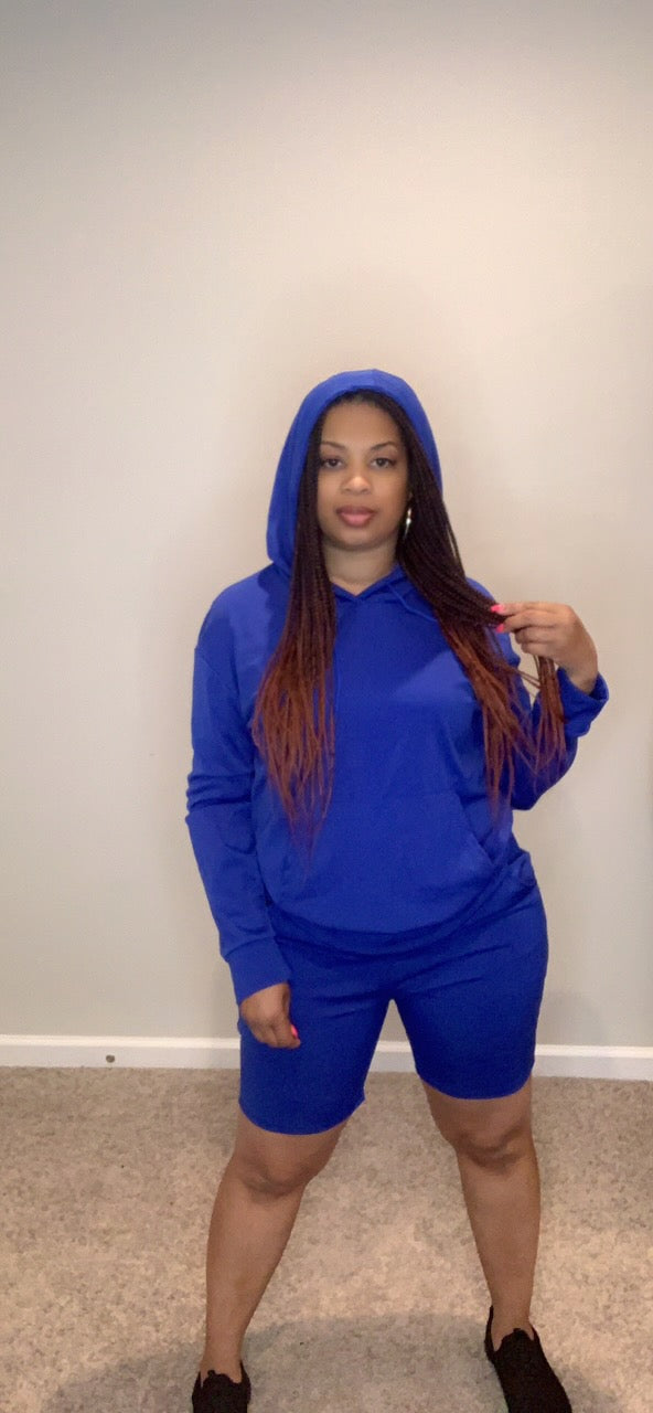 The Felicia Short Set (Blue)