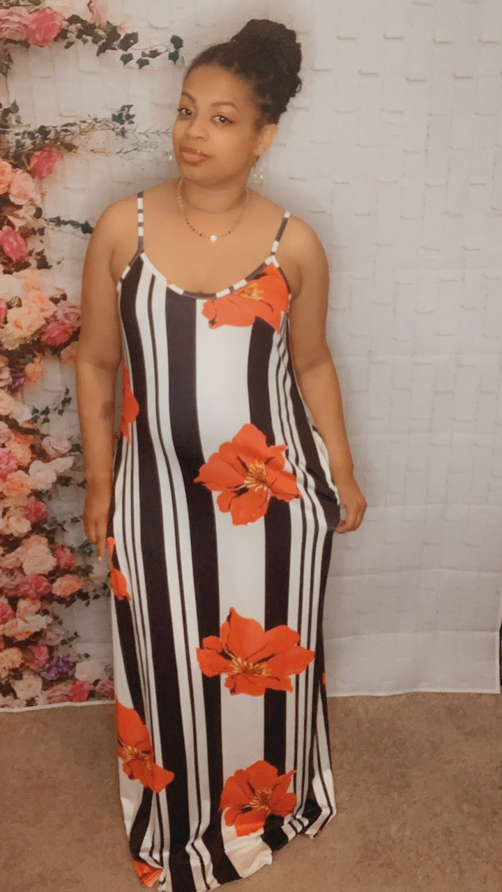 The Sweetie Dress (Black/Red)