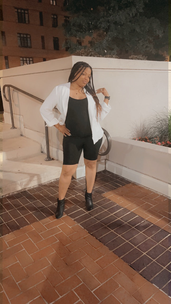 White Business Baddie Blazer