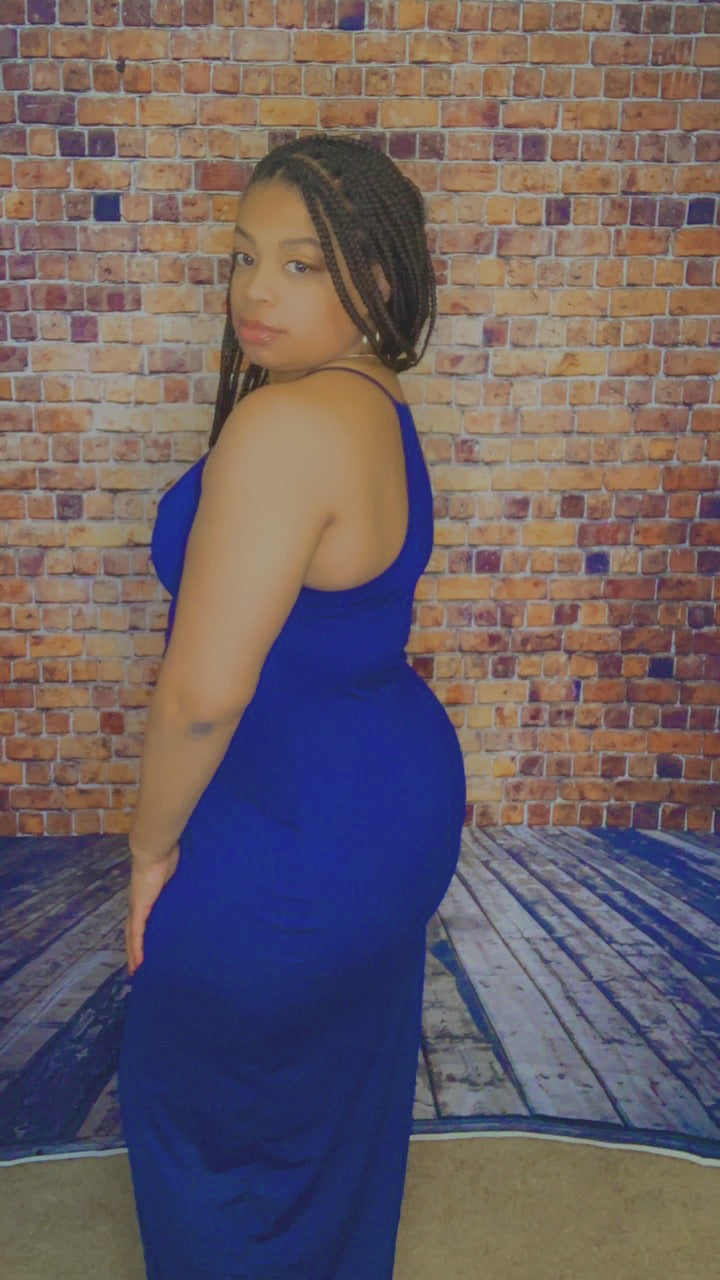 Rylee Maxi Dress (Blue)