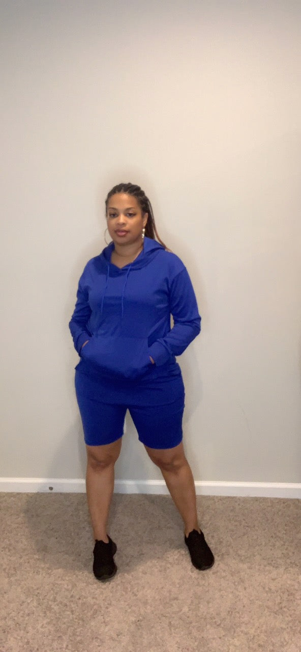 The Felicia Short Set (Blue)