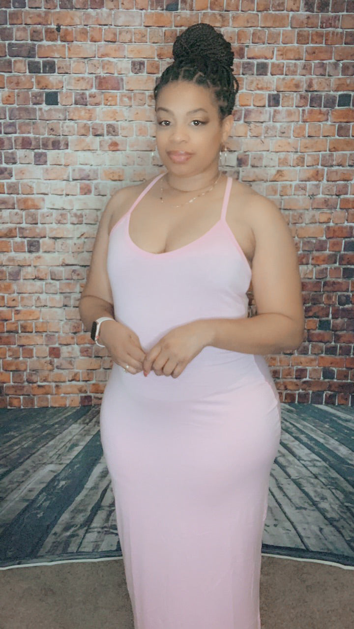 Rylee Maxi Dress (Pink)