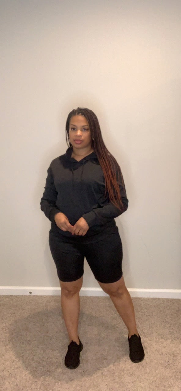 The Felicia Short Set (Black)