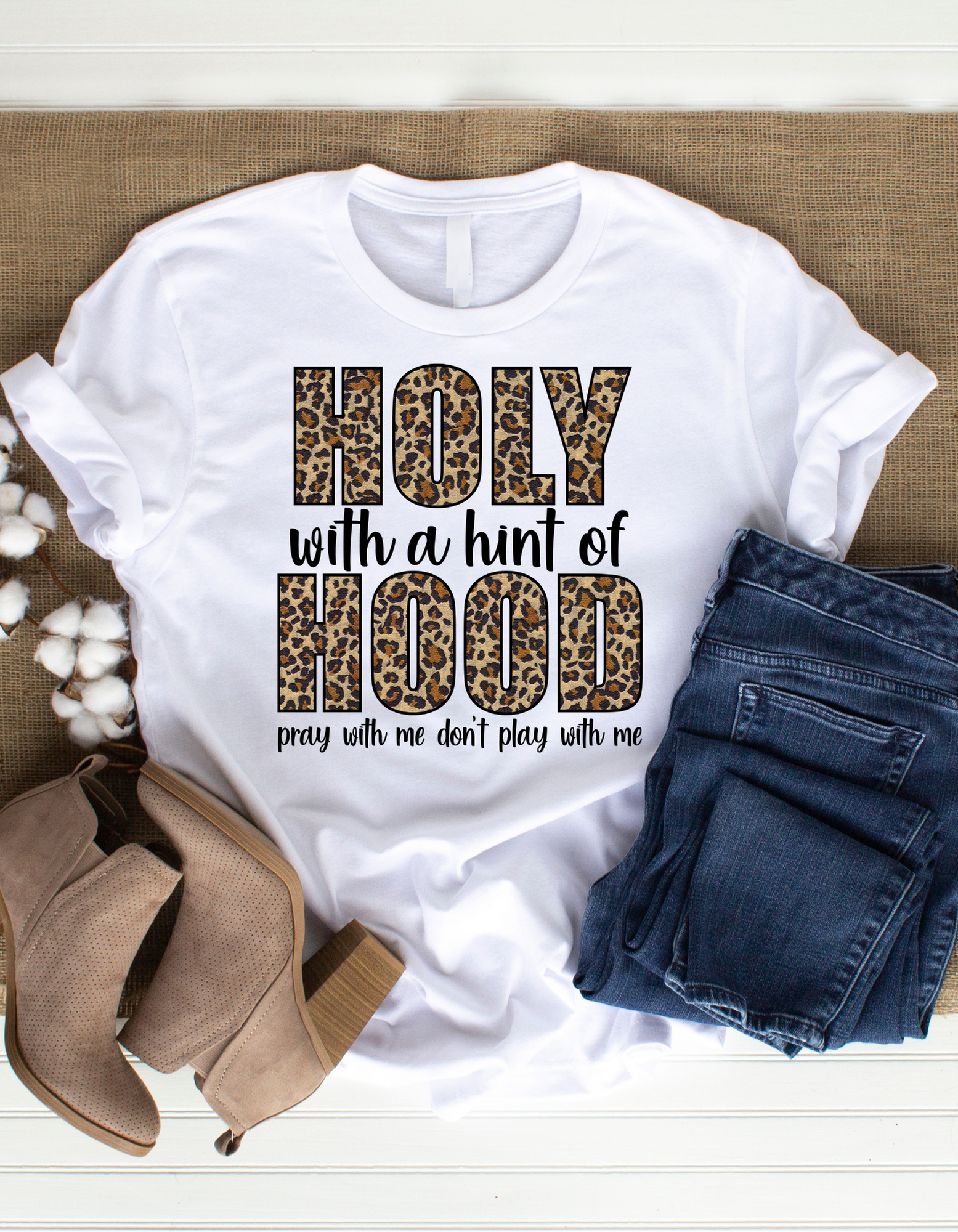 Holy with a hint of hood shirt cheap