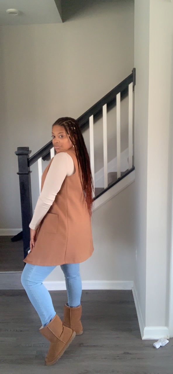 The Mimi Vest (Camel)
