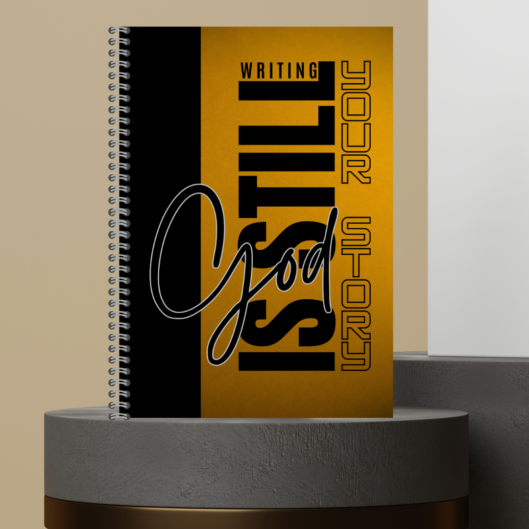 God is Still Writing Your Story Lined Paper Insert Hard Cover Matte Finished Journal