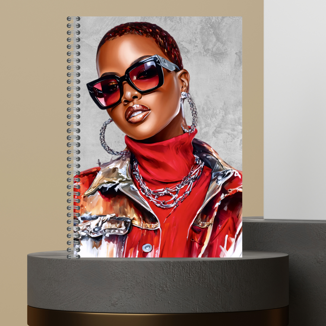 Short Bold and Classy Journal Covers for Women with Short Hair Hard Cover Journals