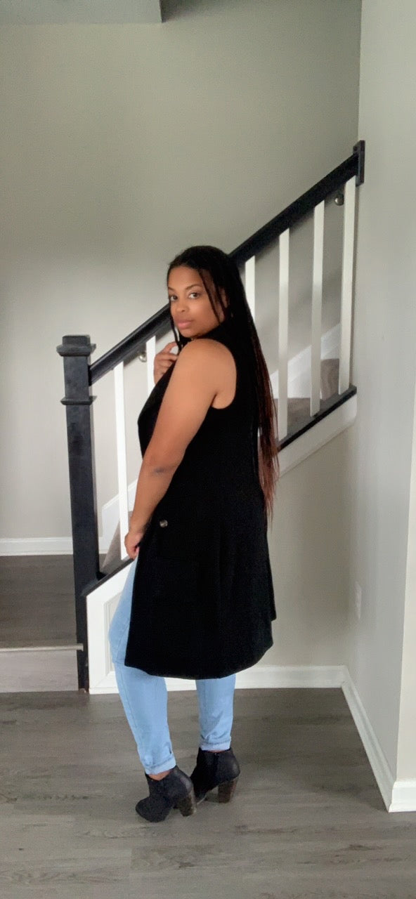 The Mimi Vest (Black)