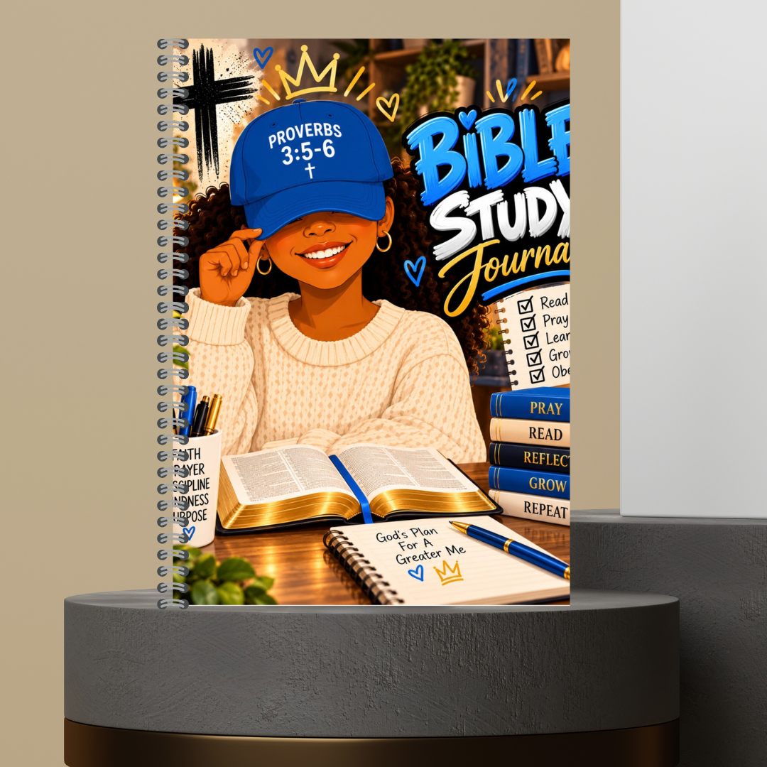 26F-2 Christian Kids Bible Study Notes Journal w/prompted insert