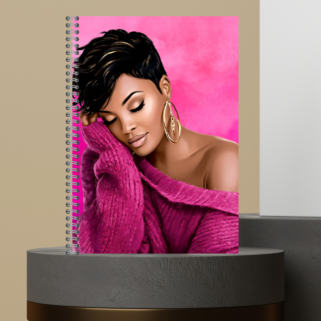 Short Bold and Classy Journal Covers for Women with Short Hair Hard Cover Journals