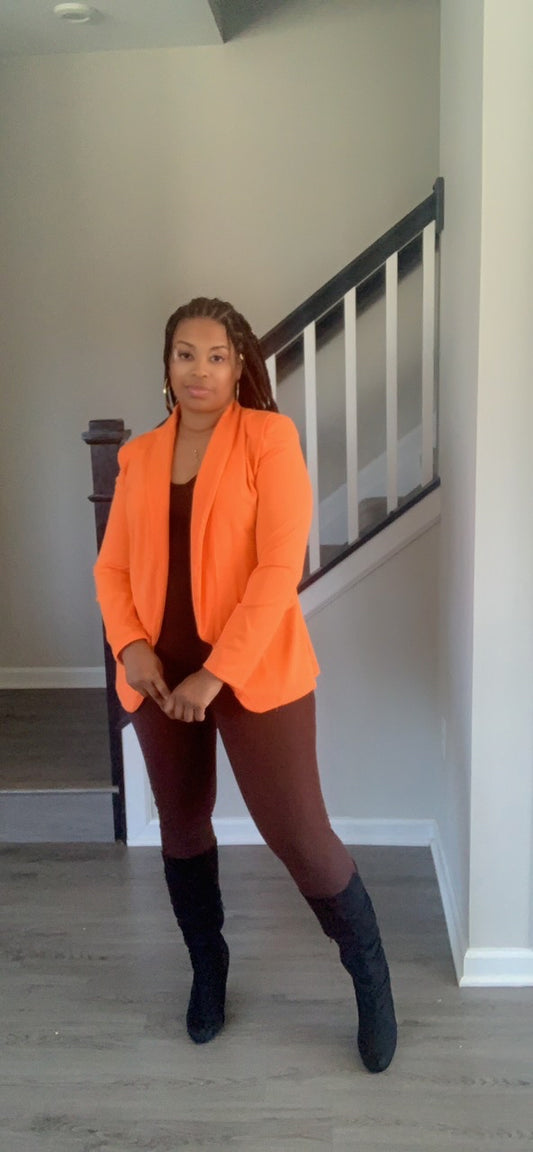 The Jordann Blazer (Orange)