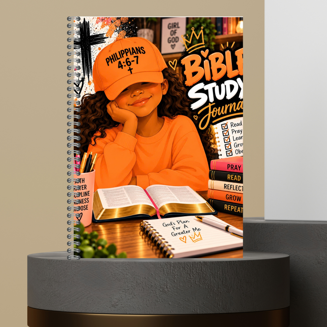 26F-2 Christian Kids Bible Study Notes Journal w/prompted insert
