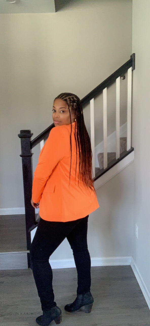 The Jordann Blazer (Orange)