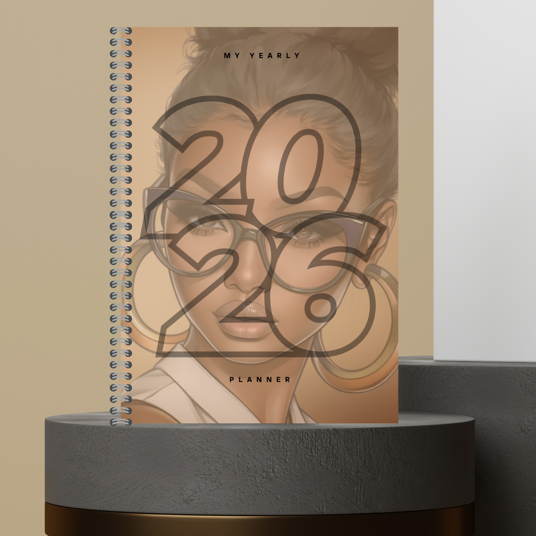 [Made to Order] 2026 Yearly Planner with Monthly Overview + Weekly Planner +Bill Tracker + Budget Planner and Notes Matte Finish Hard Cover