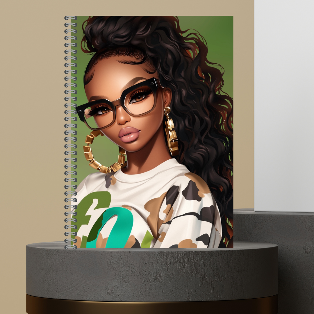 Girl w/Big Earrings