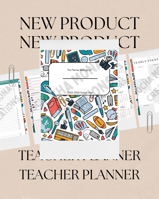 2025-2026 Teacher Planner School Year Weekly Planner with To Do Lists & Meeting Notes 400 Pages for Structured Time Management