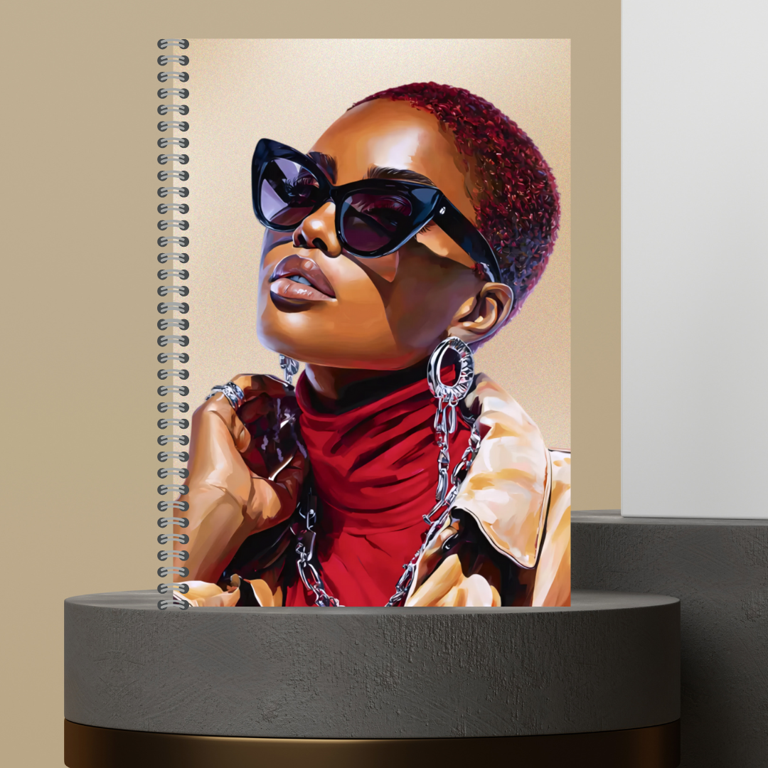 Short Bold and Classy Journal Covers for Women with Short Hair Hard Cover Journals