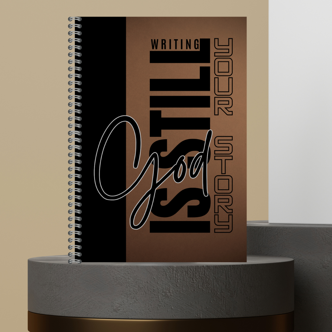God is Still Writing Your Story Lined Paper Insert Hard Cover Matte Finished Journal