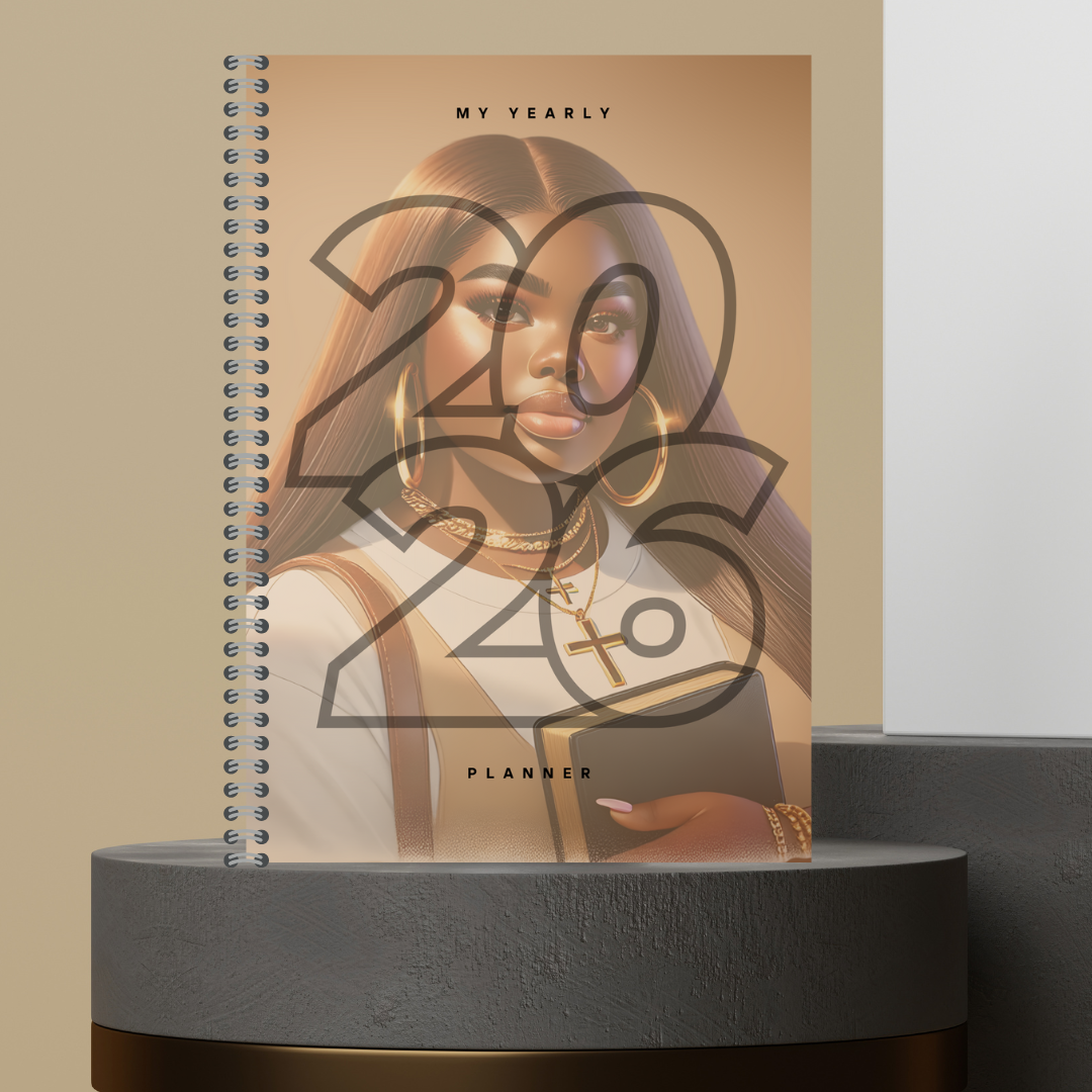 [Made to Order] 2026 Yearly Planner with Monthly Overview + Weekly Planner +Bill Tracker + Budget Planner and Notes Matte Finish Hard Cover