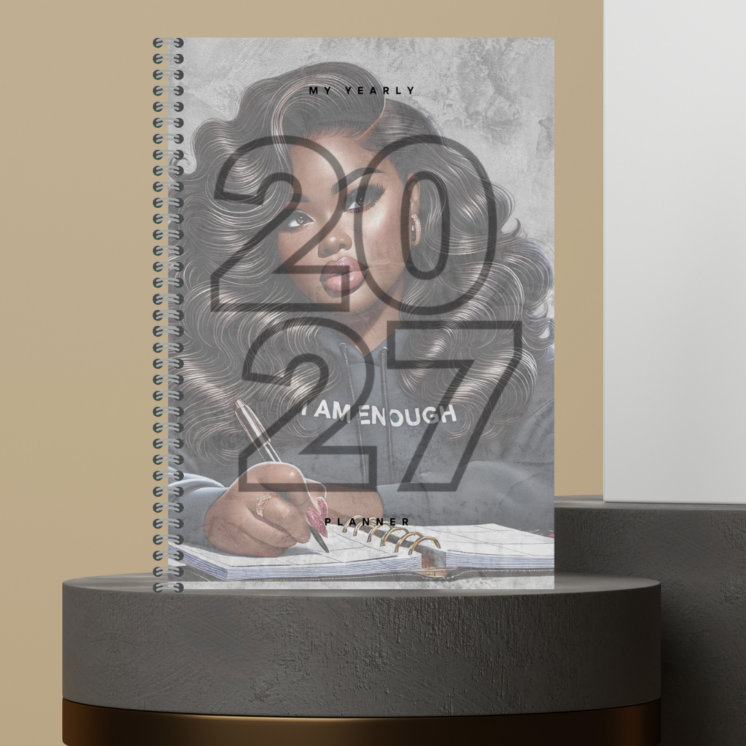 [Made to Order] My 2027 Yearly Planner | Weekly & Monthly Planner | Undated | Goal & Productivity Planner | Hardcover Wired Planner