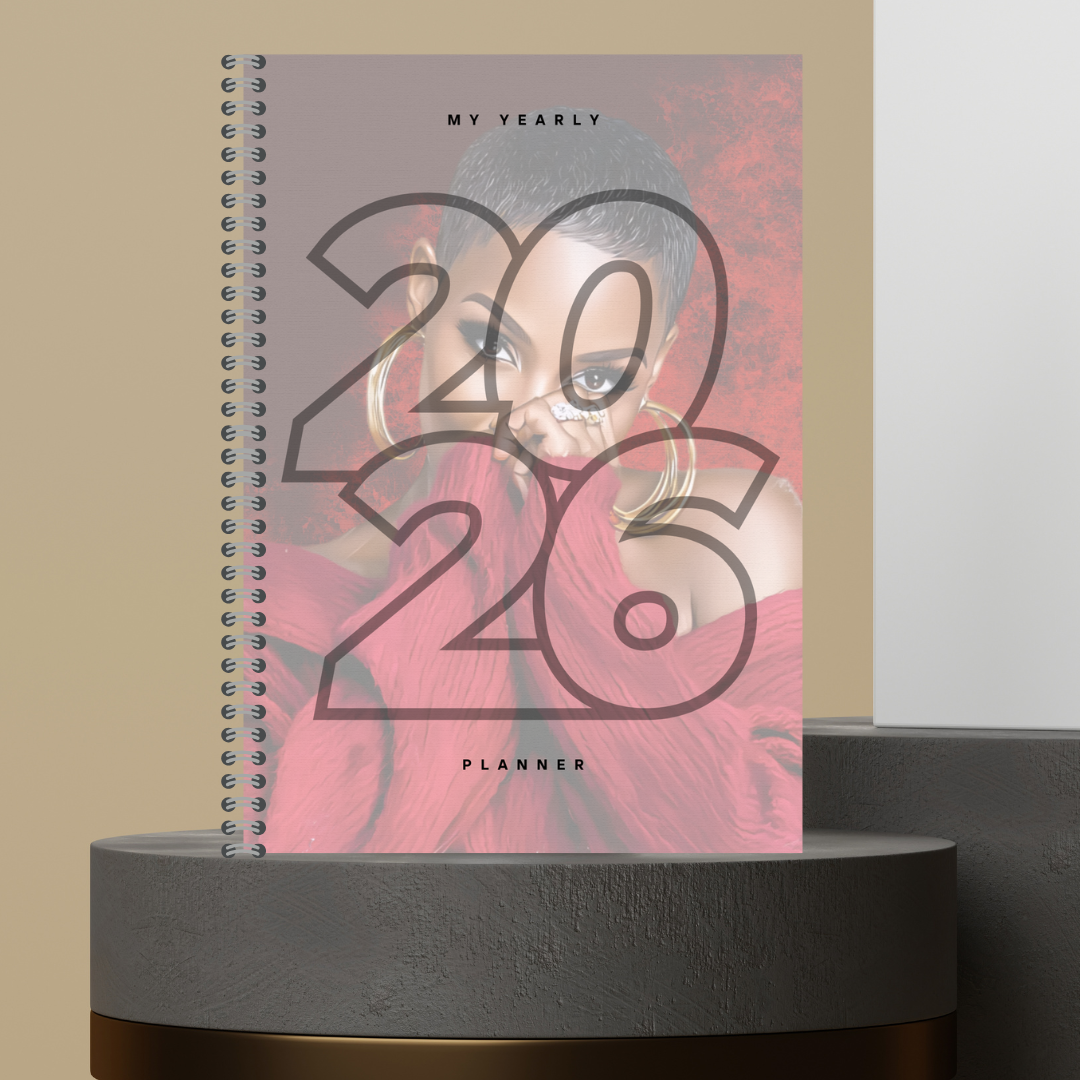 [Made to Order] 2026 Yearly Planner with Monthly Overview + Weekly Planner +Bill Tracker + Budget Planner and Notes Matte Finish Hard Cover