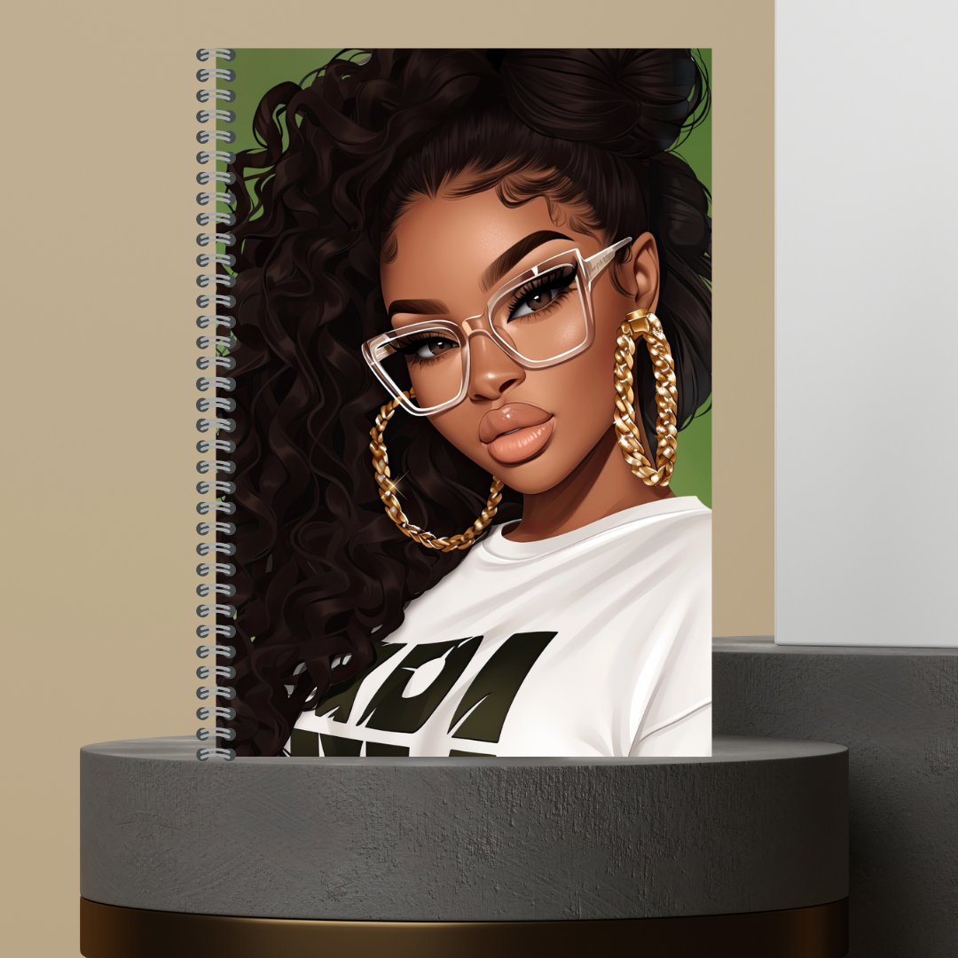 Girl w/Big Earrings