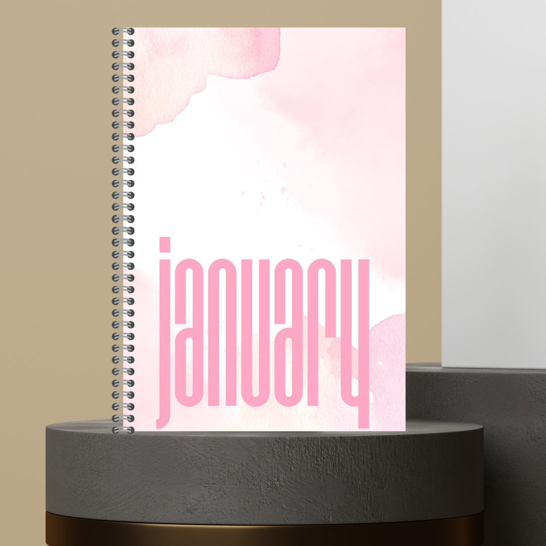 [Made to Order] My 2027 Yearly Planner | Weekly & Monthly Planner | Undated | Goal & Productivity Planner | Hardcover Wired Planner