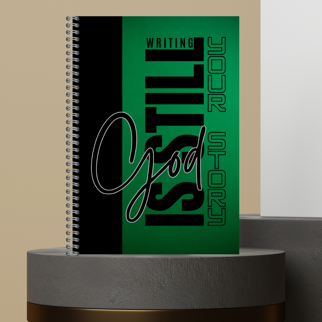 God is Still Writing Your Story Lined Paper Insert Hard Cover Matte Finished Journal