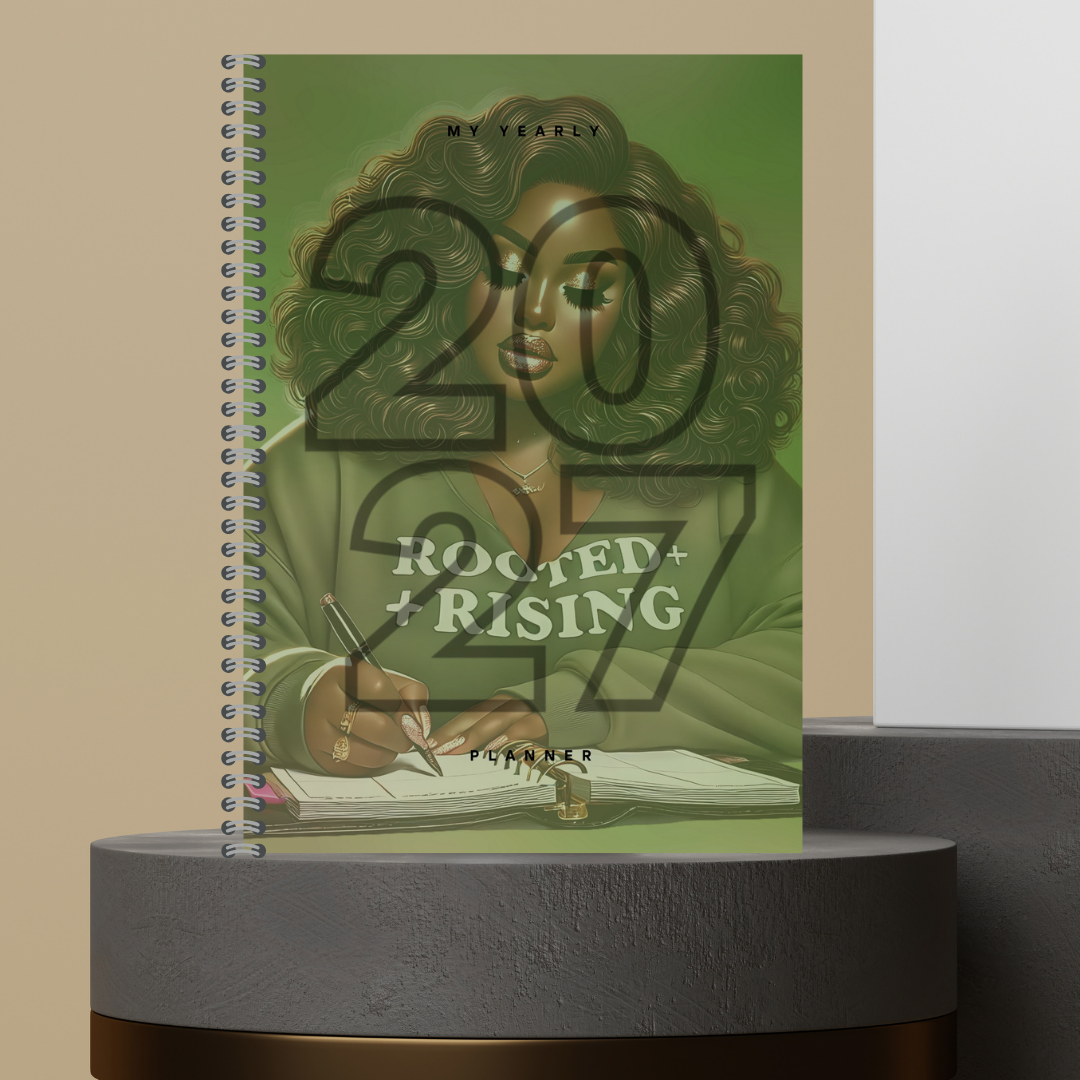 [Made to Order] My 2027 Yearly Planner | Weekly & Monthly Planner | Undated | Goal & Productivity Planner | Hardcover Wired Planner