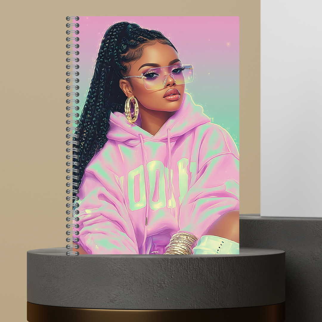 [Made to Order] Girlies in Hoodies Hard Cover Journal