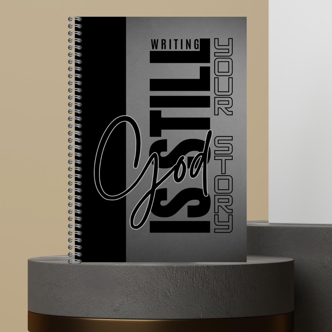 God is Still Writing Your Story Lined Paper Insert Hard Cover Matte Finished Journal