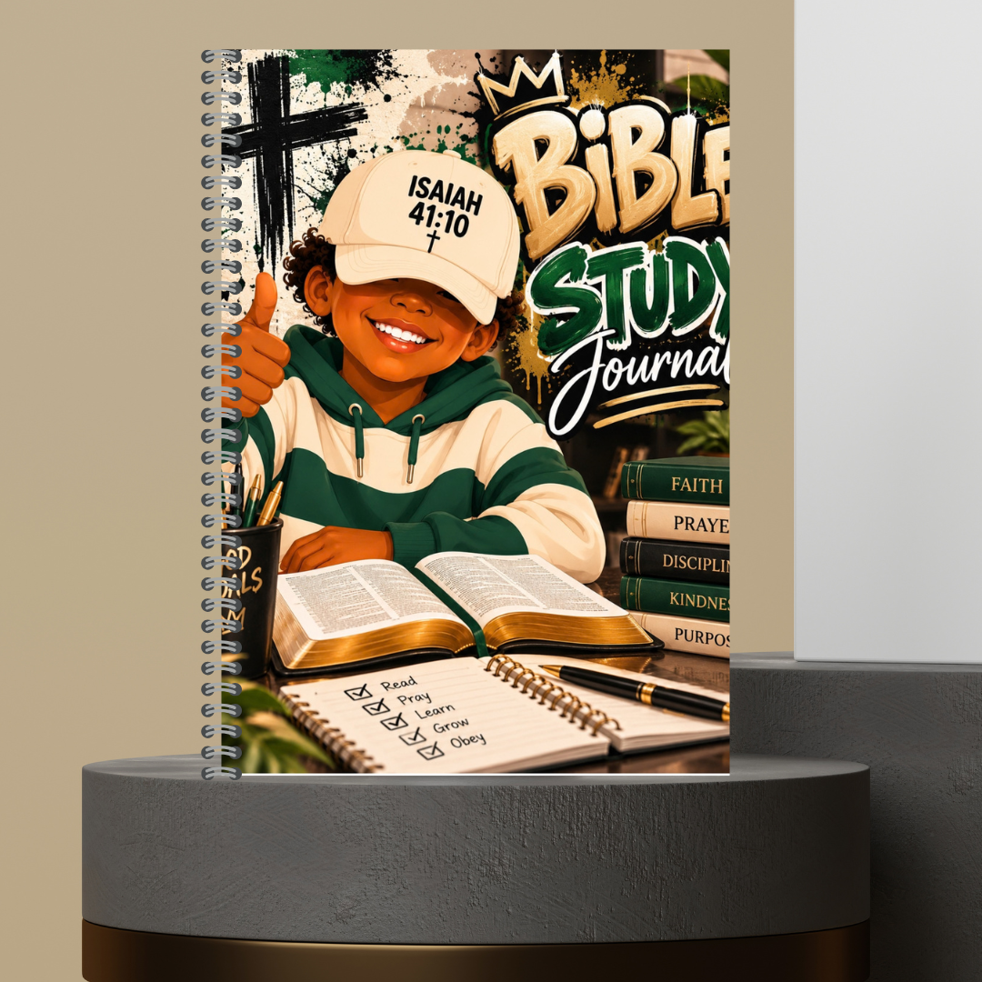 26F-2 Christian Kids Bible Study Notes Journal w/prompted insert