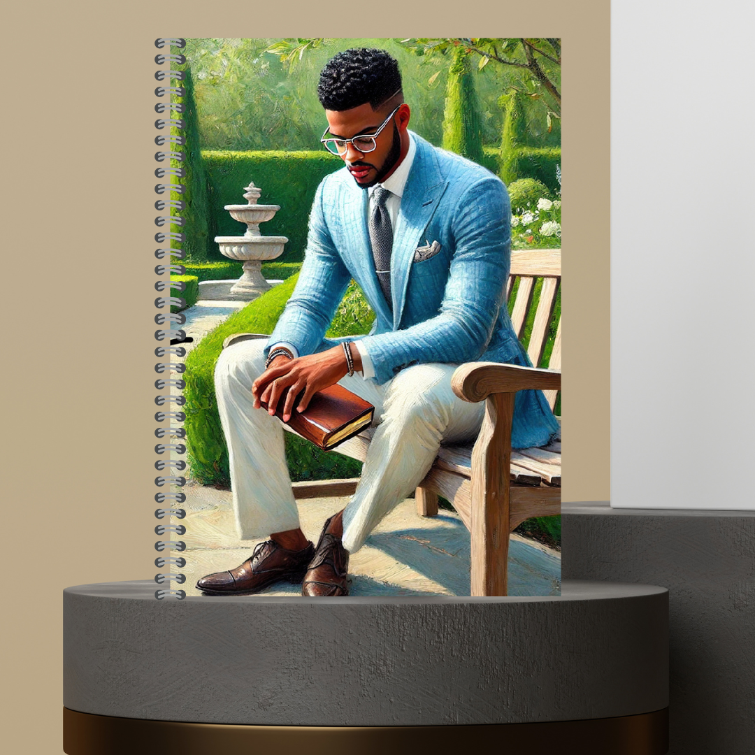 Men That Pray 2025 Journal - Matte Hard Cover with Lined Paper, 120 Pages, Spiral Binding, Perfect for Spiritual Practices & Prayer Reflections