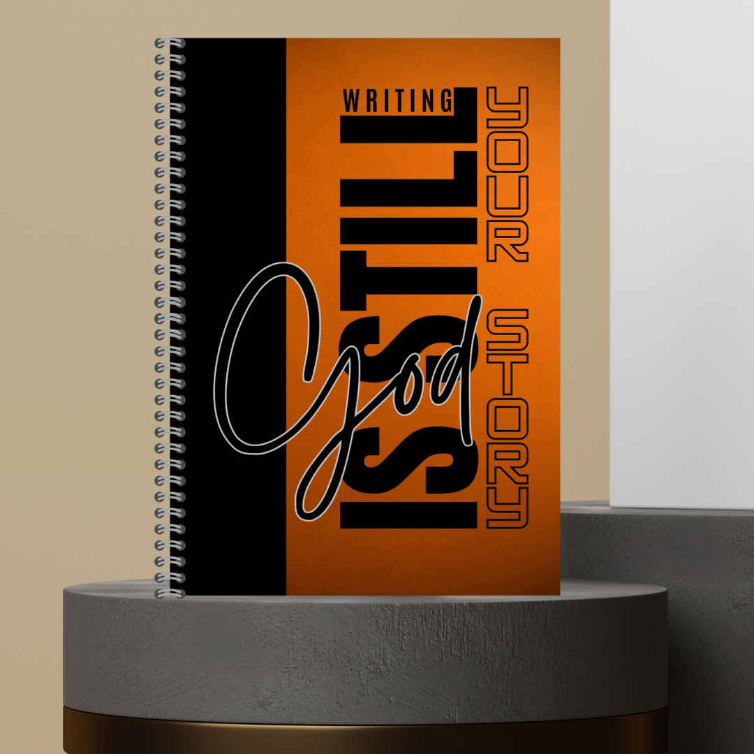 God is Still Writing Your Story Lined Paper Insert Hard Cover Matte Finished Journal